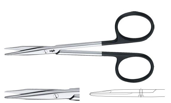 Стівенс супергострі ножиці прямі 110 мм 13 мм